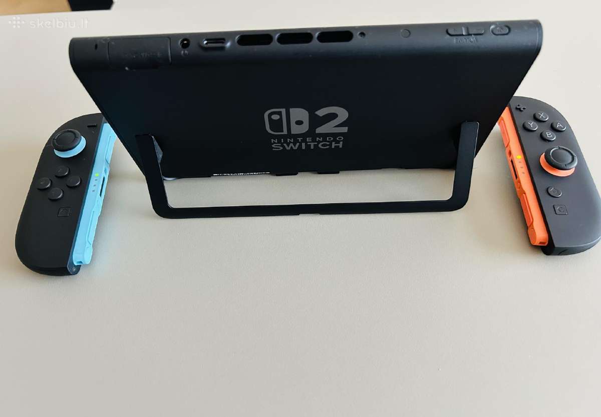 Nintendo Switch 2 + Dėklas + Žaidimai - nuotraukos Nr. 4