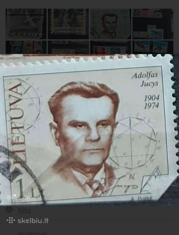 Pašto ženklai(markutės)su albumu - nuotraukos Nr. 2