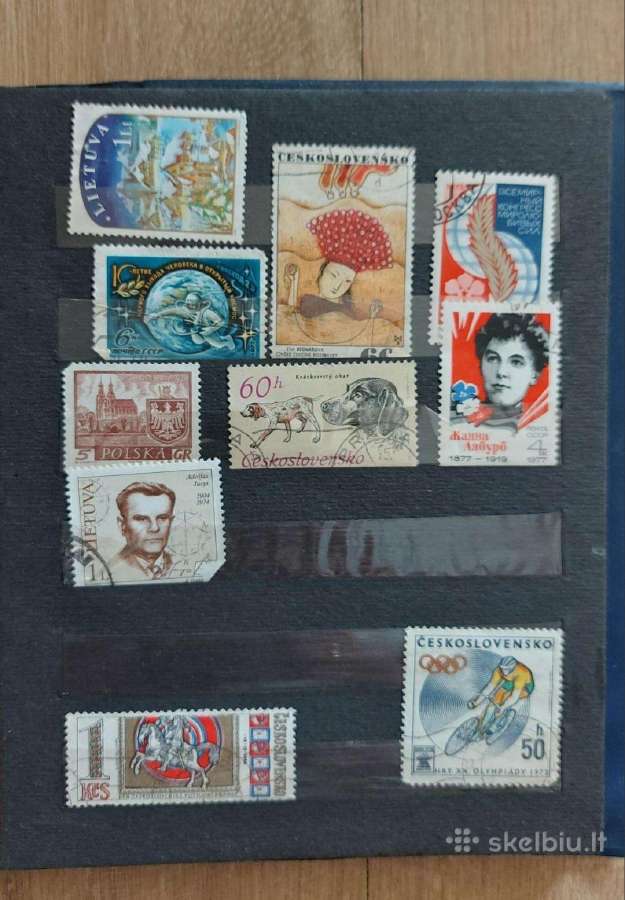 Pašto ženklai(markutės)su albumu - nuotraukos Nr. 7