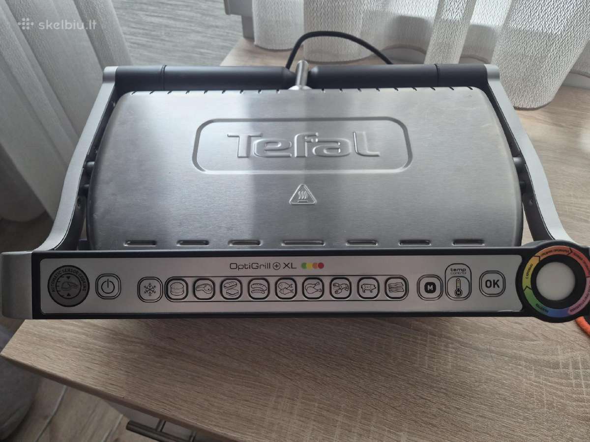 Elek. stalo grilis Tefal Optigrill+ XL Gc722d34 - Skelbiu.lt