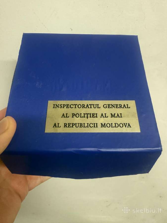 Moldovos Respublikos policijos dovana Vrm ministru - nuotraukos Nr. 2