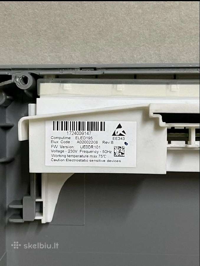 Valdymo blokas Aeg Eled195 A02002208 - nuotraukos Nr. 5