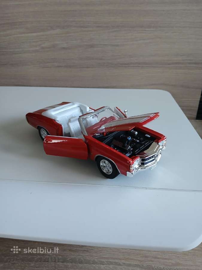 Amerikietiški 6 dešimtmečio automobiliai 1:24 - nuotraukos Nr. 3