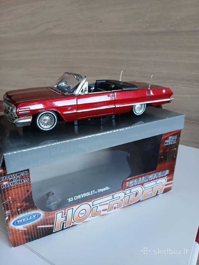 Amerikietiški 6 dešimtmečio automobiliai 1:24 - nuotraukos Nr. 4