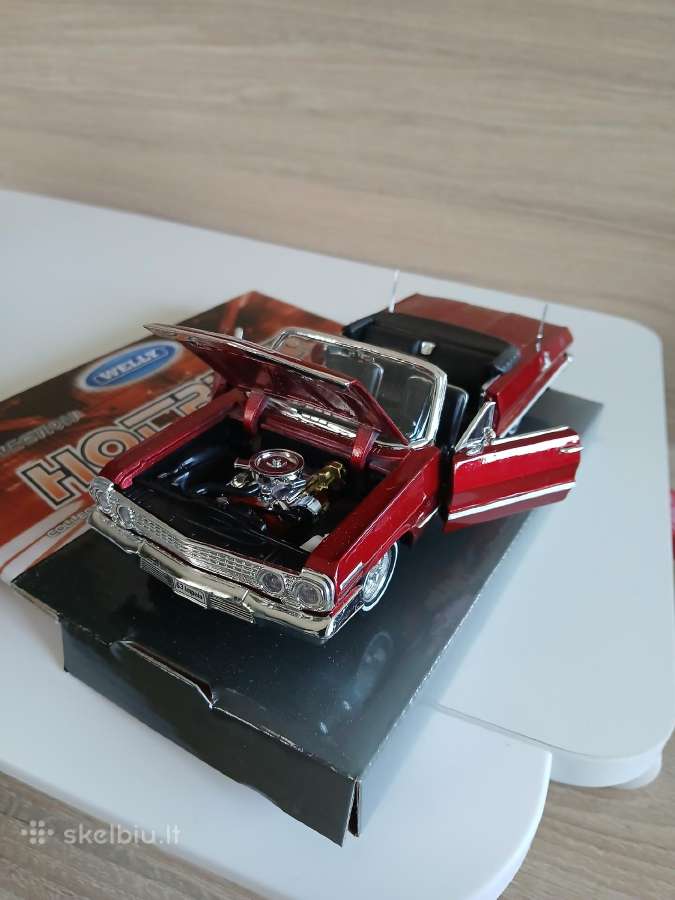 Amerikietiški 6 dešimtmečio automobiliai 1:24 - nuotraukos Nr. 5