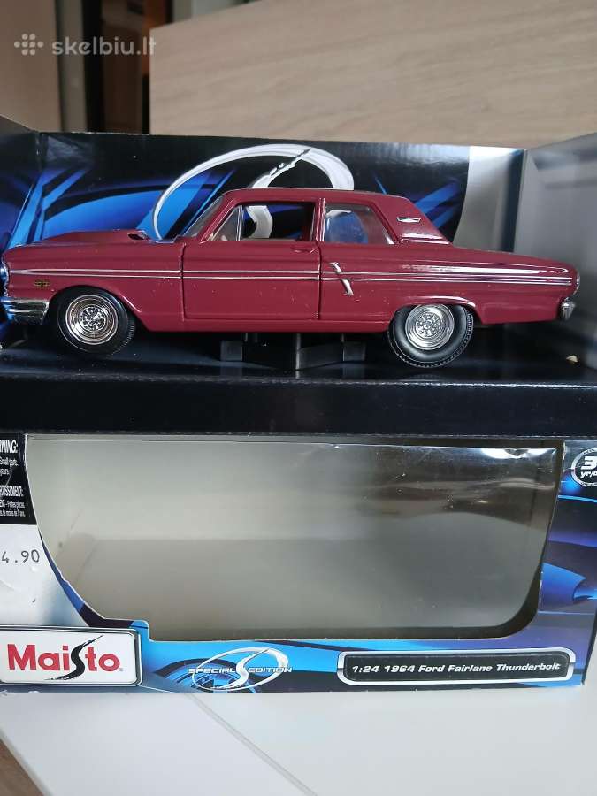 Amerikietiški 6 dešimtmečio automobiliai 1:24 - nuotraukos Nr. 23