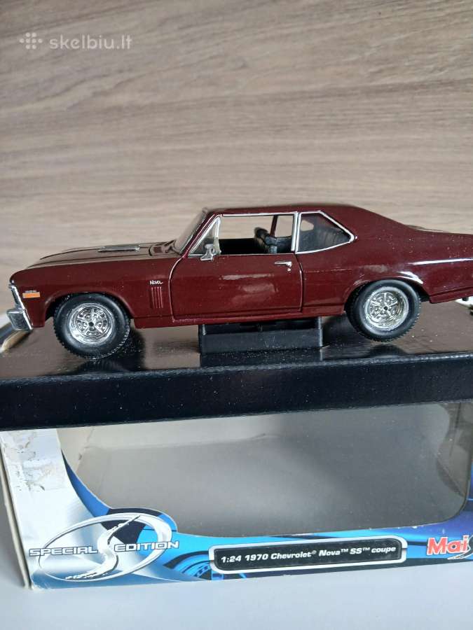 Amerikietiški 7 dešimtmečio automobiliai 1:24 - nuotraukos Nr. 2