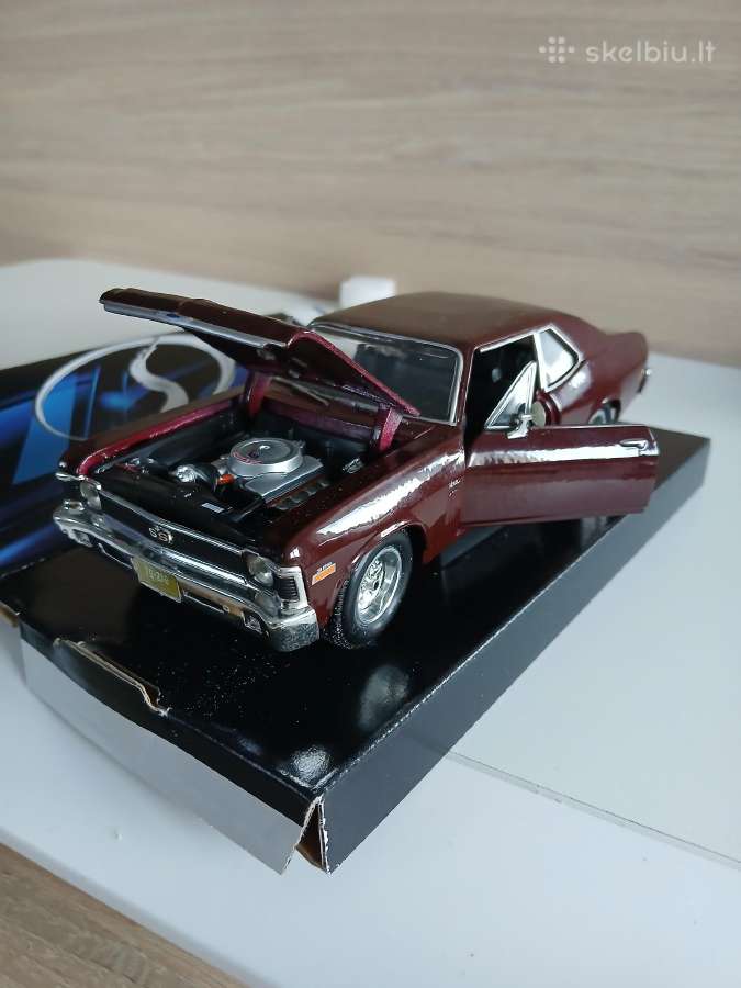 Amerikietiški 7 dešimtmečio automobiliai 1:24 - nuotraukos Nr. 3