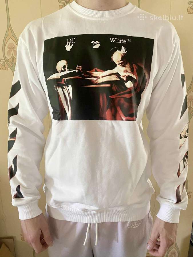 Off-white Caravaggio Painting White Hoodie - nuotraukos Nr. 2