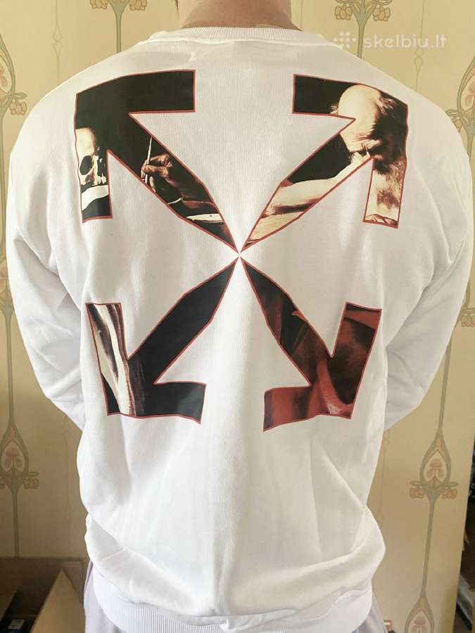 Off-white Caravaggio Painting White Hoodie - nuotraukos Nr. 3
