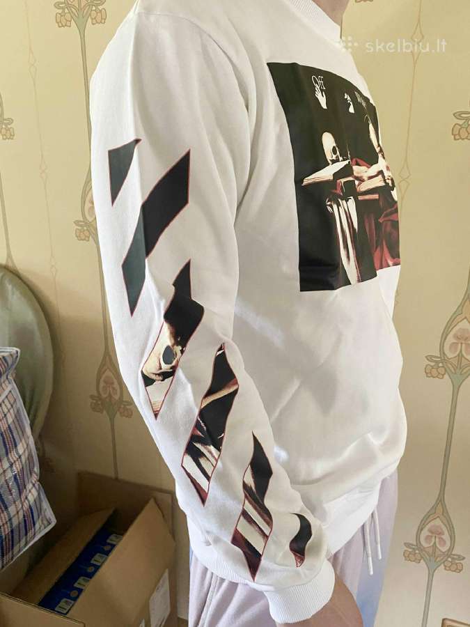 Off-white Caravaggio Painting White Hoodie - nuotraukos Nr. 4