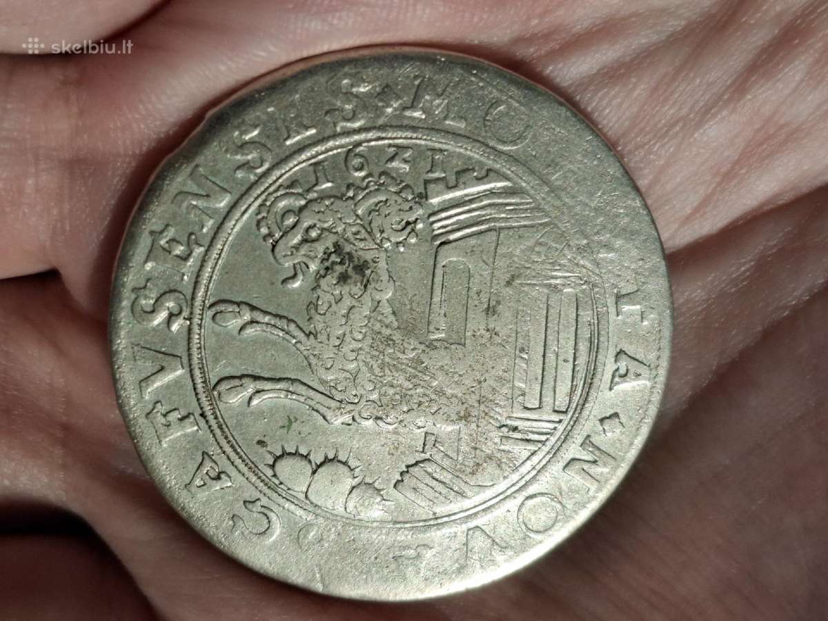 Schaffhausen 1 taleris 1621 sidabras