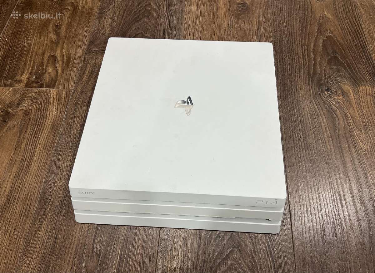 Playstation 4 Pro, White, 1tb/2 pultai/3 žaidimai - nuotraukos Nr. 2