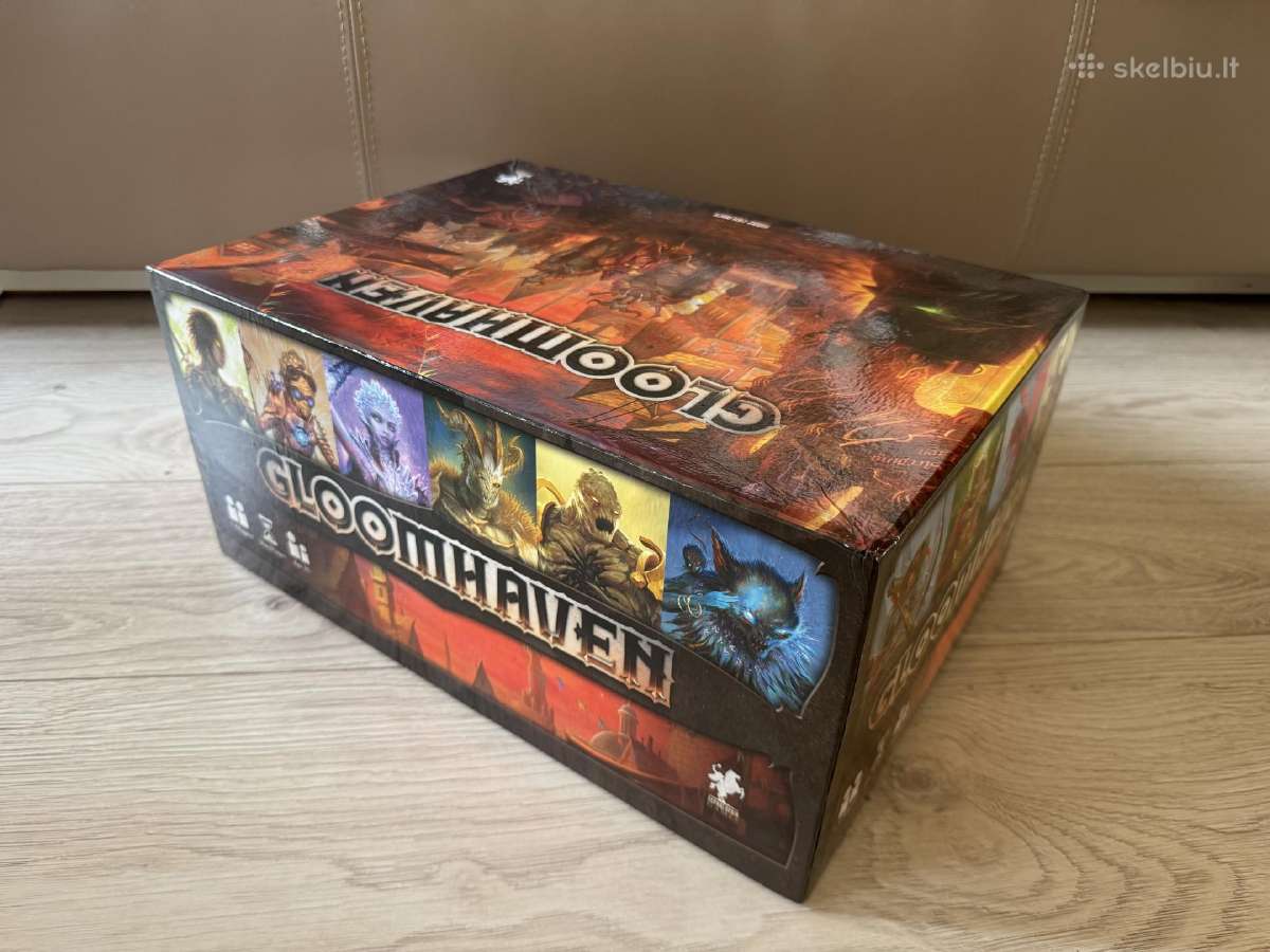 Stalo žaidimas “gloomhaven - nuotraukos Nr. 3