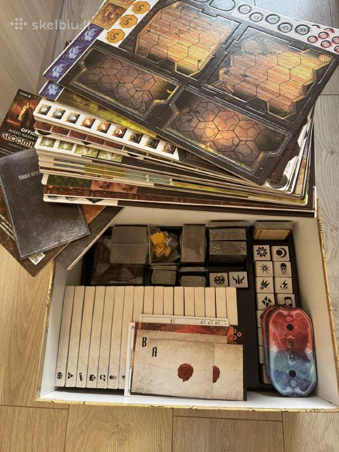 Stalo žaidimas “gloomhaven - nuotraukos Nr. 5