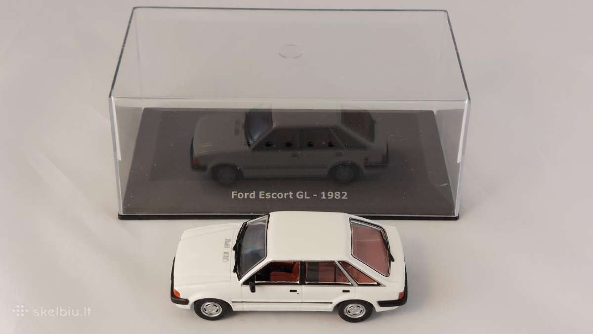 1/43 modeliukai Ford Escort Mk3 1982 hatchback Gl - nuotraukos Nr. 6