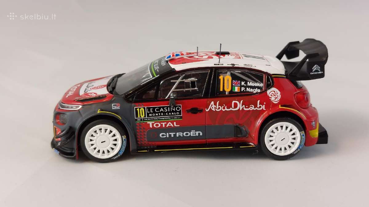 1/43 modeliukai Citroen C3 Mk3 20018 hatchback Wrc - nuotraukos Nr. 2