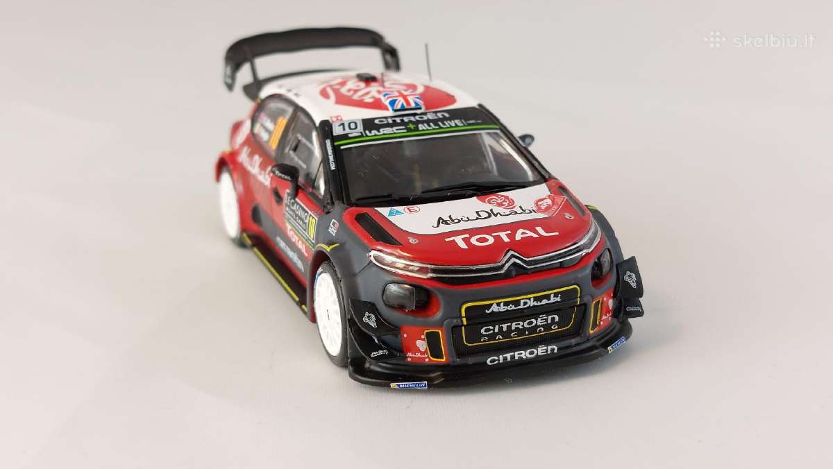 1/43 modeliukai Citroen C3 Mk3 20018 hatchback Wrc - nuotraukos Nr. 3