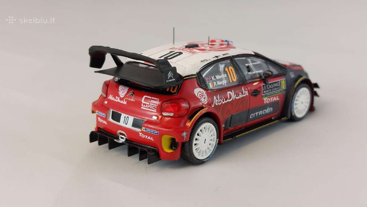 1/43 modeliukai Citroen C3 Mk3 20018 hatchback Wrc - nuotraukos Nr. 4