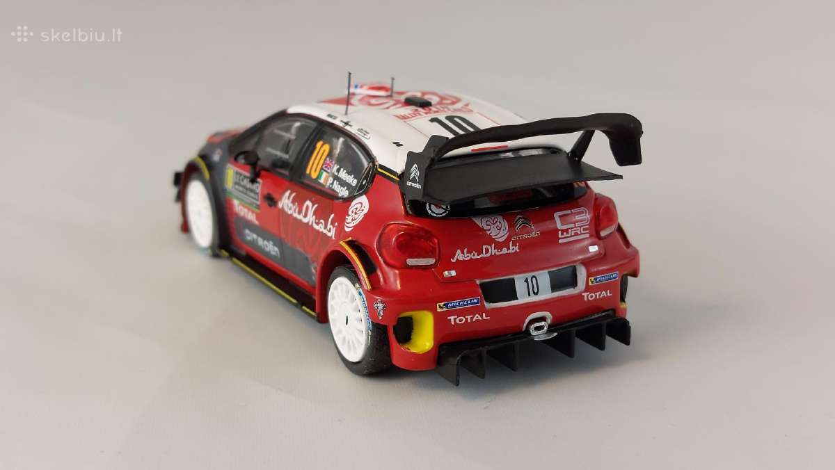 1/43 modeliukai Citroen C3 Mk3 20018 hatchback Wrc - nuotraukos Nr. 5