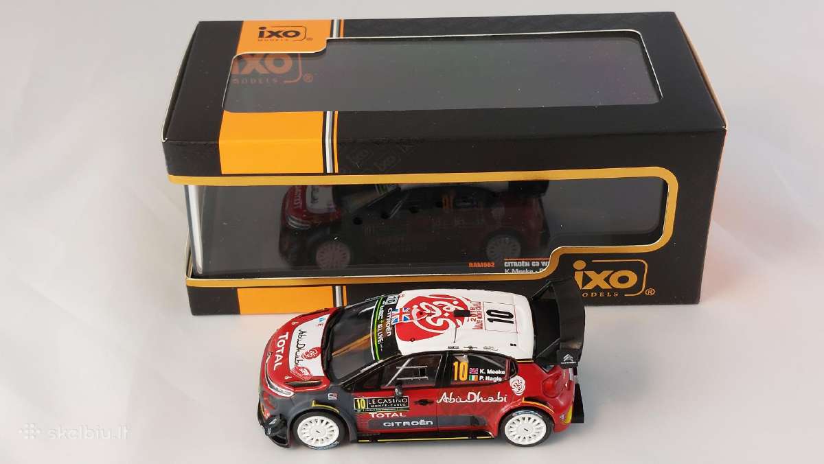 1/43 modeliukai Citroen C3 Mk3 20018 hatchback Wrc - nuotraukos Nr. 6