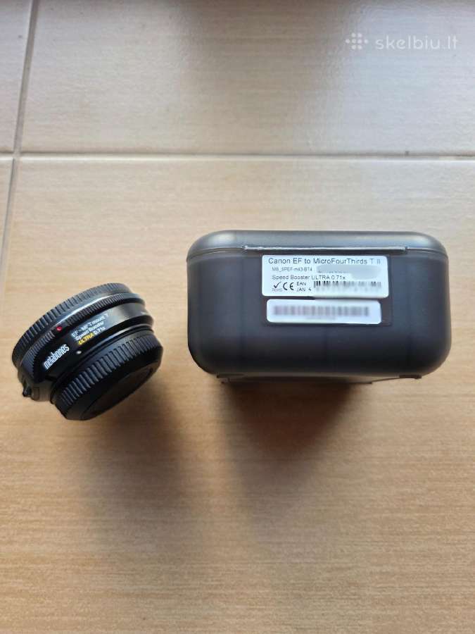 Metabones Speed Booster Ef-mft (canon-lumix, etc.) - nuotraukos Nr. 6