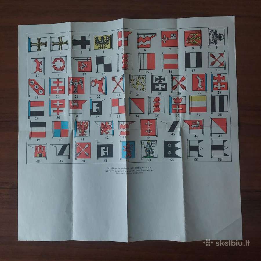 Žemėlapis - Lietuva XIII - XV amž. - nuotraukos Nr. 9