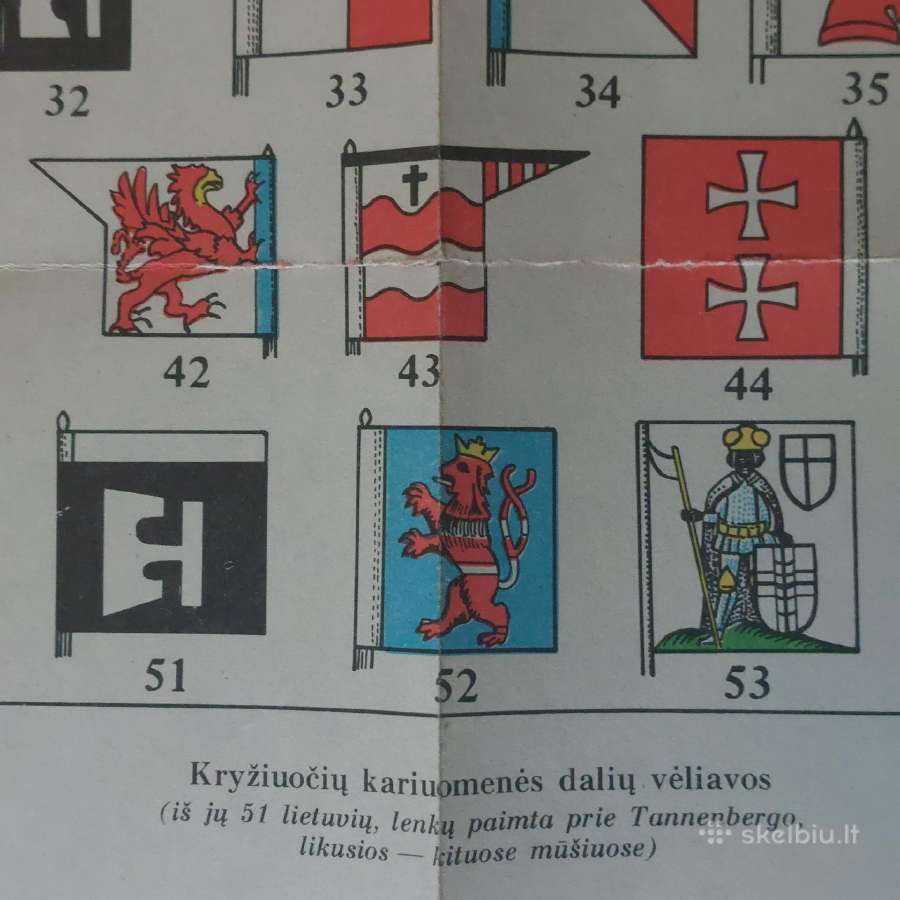 Žemėlapis - Lietuva XIII - XV amž. - nuotraukos Nr. 11