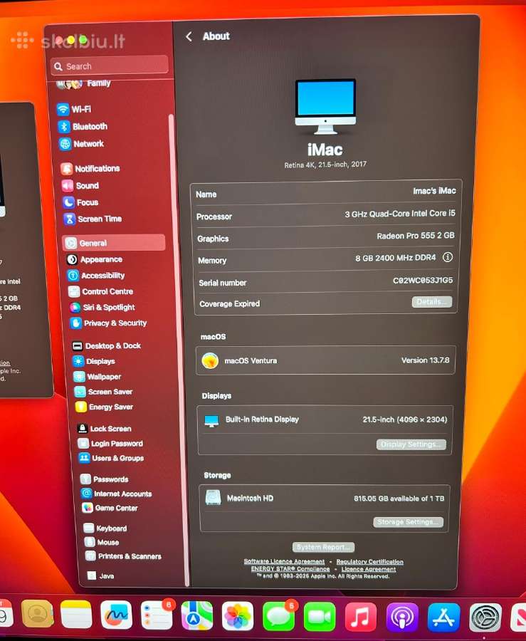 Apple iMac - nuotraukos Nr. 2