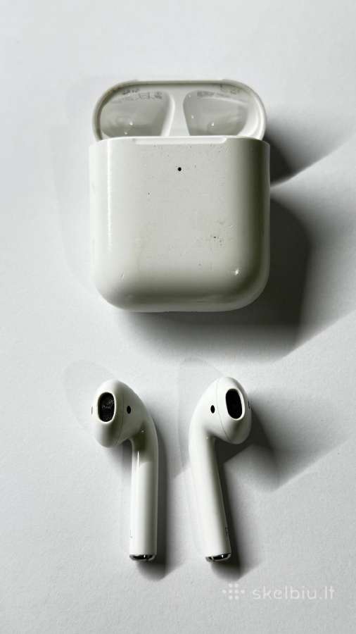 Ausinės Airpods 2 with Wireless Charging Case - nuotraukos Nr. 4