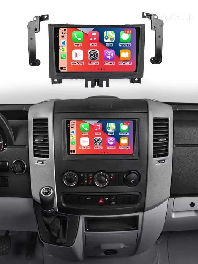 Mercedes Benz MB ir VW Crafter android multimedija - nuotraukos Nr. 4