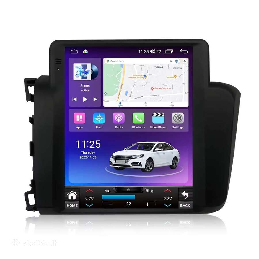Honda Civic 2005-2021 android multimedija - nuotraukos Nr. 4