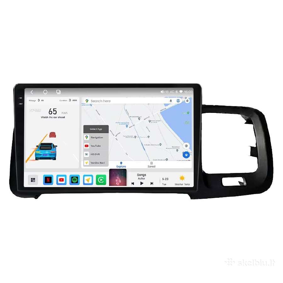 Volvo S60 ir V60 2011-2020 android multimedija - nuotraukos Nr. 2