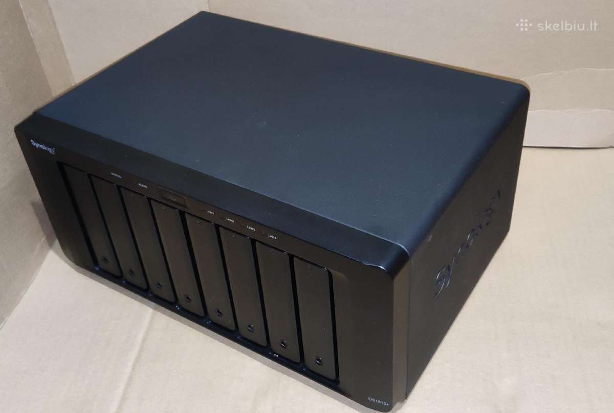 Synology Ds1815+ 8 diskų, 16gb RAM, Dsm 7.4 - nuotraukos Nr. 4