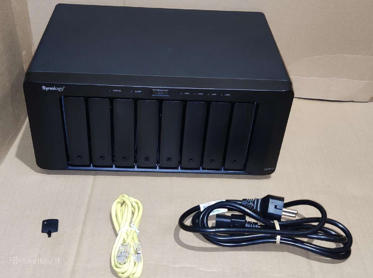 Synology Ds1815+ 8 diskų, 16gb RAM, Dsm 7.3