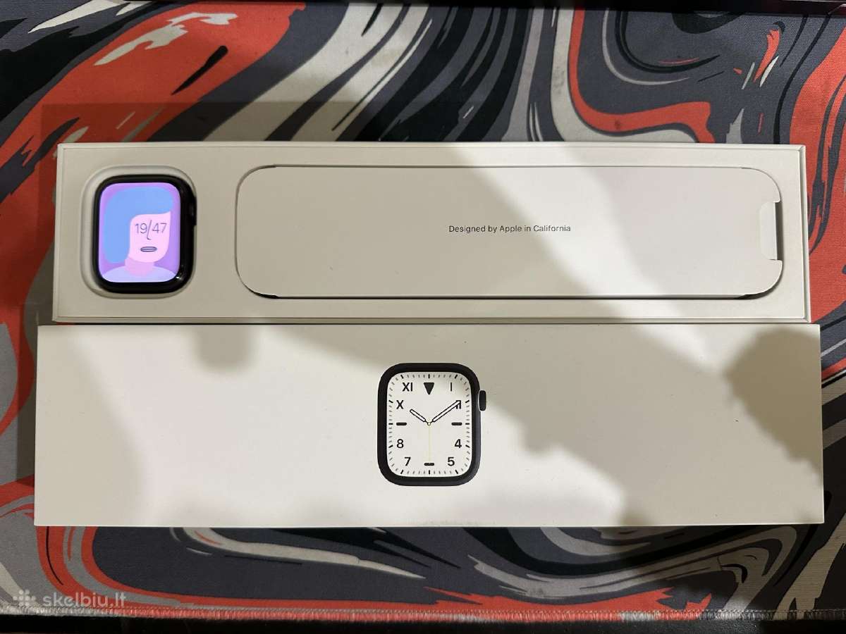 Apple watch series 7 45mm titanium, sapphire. 200€