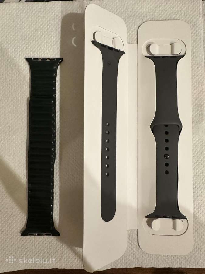 Apple watch series 7 45mm titanium, sapphire. 200€ - nuotraukos Nr. 3