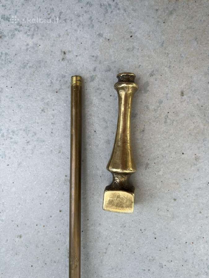 Žalvarinis židinio samtelis puikus 66 cm., 1,3 kg - nuotraukos Nr. 3