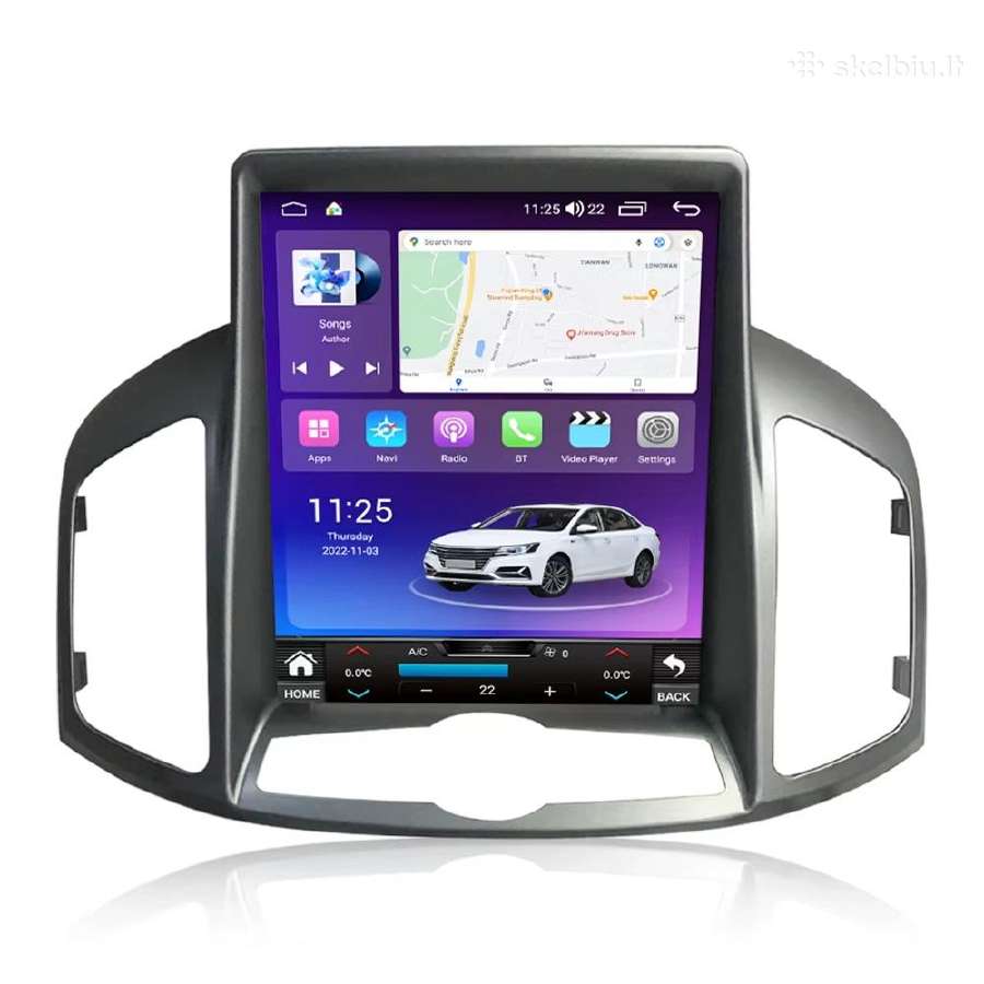 Chevrolet Captiva 2008-2018 android multimedija - nuotraukos Nr. 3