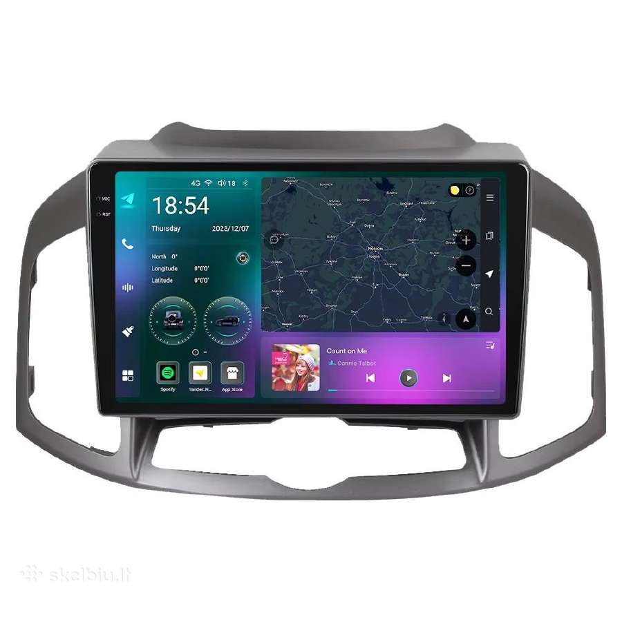Chevrolet Captiva 2008-2018 android multimedija - nuotraukos Nr. 2