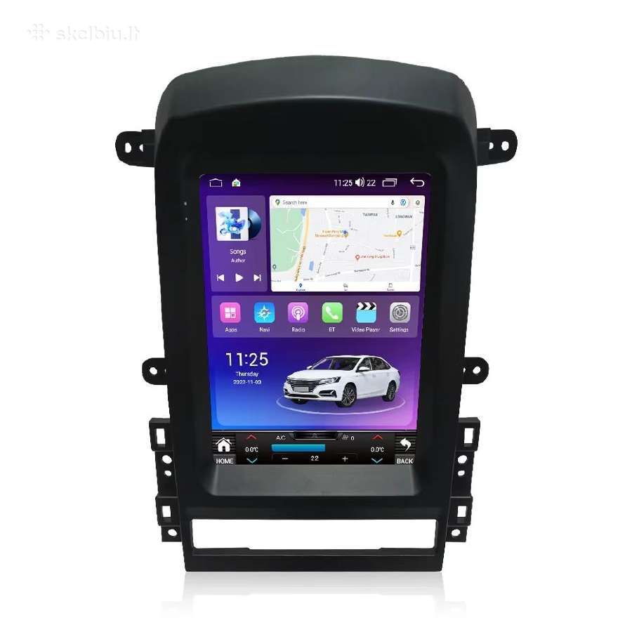 Chevrolet Captiva 2008-2018 android multimedija - nuotraukos Nr. 10