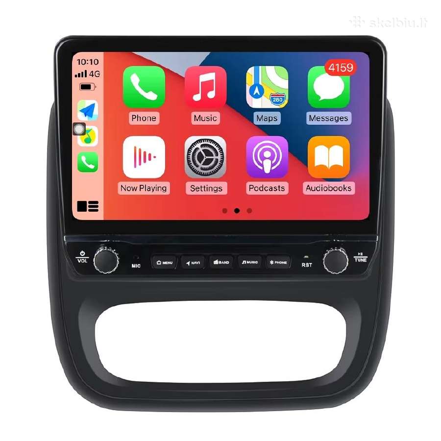 Renault Trafic ir Opel Vivaro android multimedija - nuotraukos Nr. 2