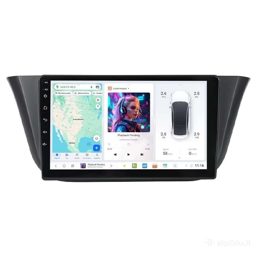 Parduodu Iveco Daily 2013-2021 android multimedija