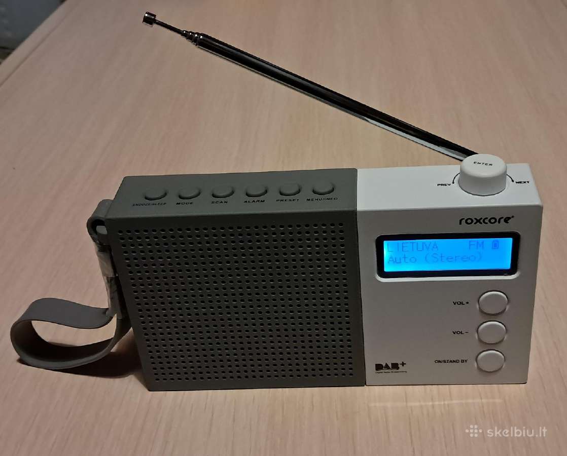 Skaitmeninė radija RoXCore-33104 Dab+/fm