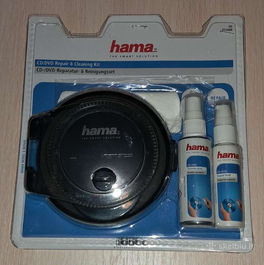 Hama CD/dvd įbrėžimų taisymo įtaisas