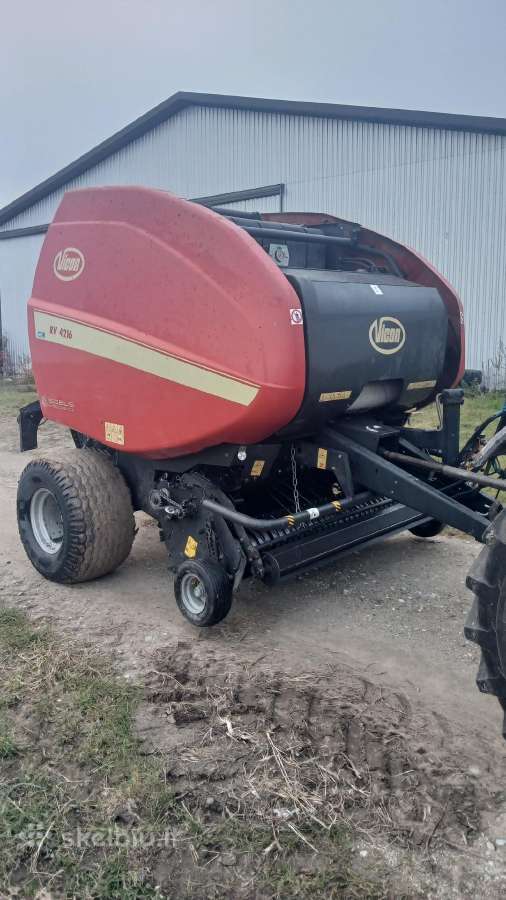 Vicon Kverneland Rv 4216 presas rulonu