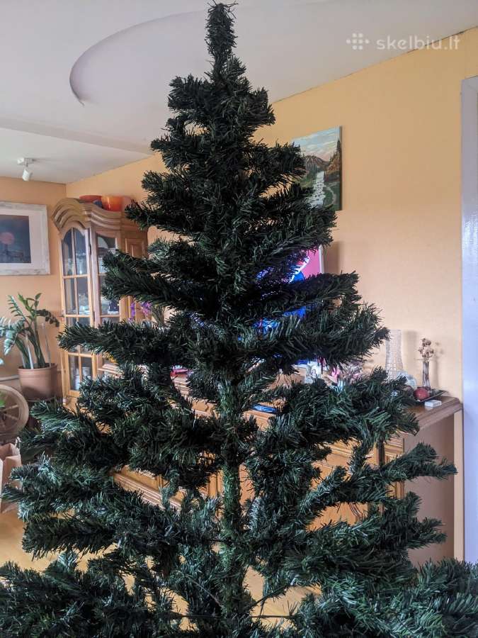 Dirbtinė Kalėdinė eglutė 180 cm aukščio - nuotraukos Nr. 2