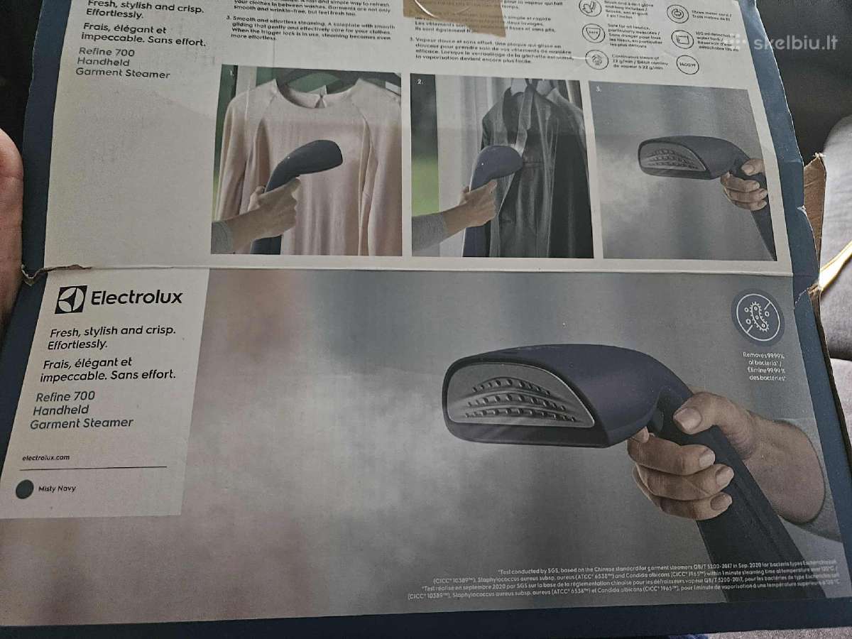 Electrolux Refine 700 E7hs1-4mn drabužių garintuva