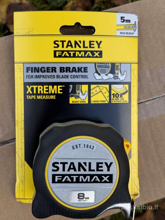 Stanley Fatmax 8m ruletė
