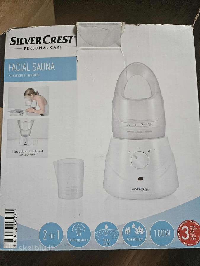Silvercrest veido sauna – 2-in-1 su aromaterapija